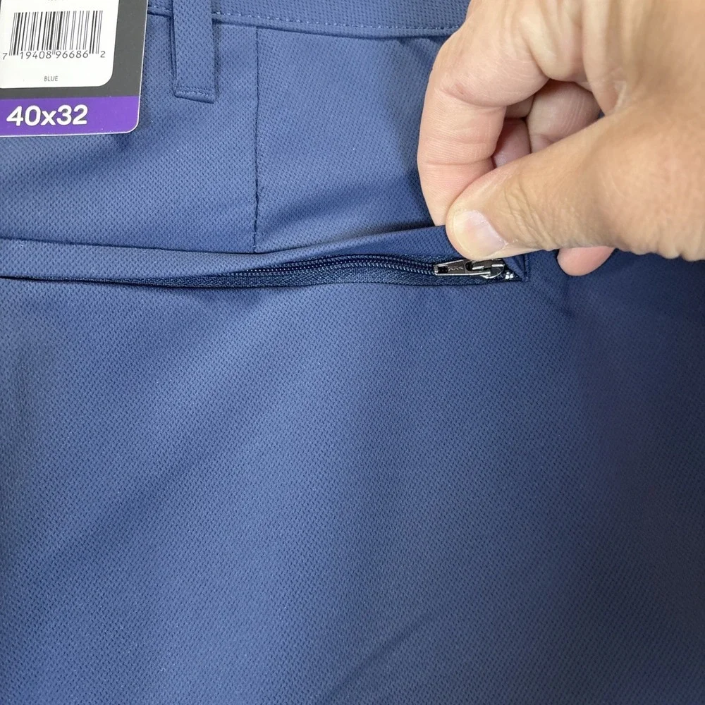 Banana Republic Men's Flat Front Pant Navy‎ 40X32 NWT